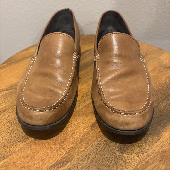 Rockport Walkability Driving Loafers Mens Brown Leather‎ Size 12W main image 4